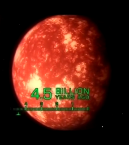 El origen del planeta Tierra