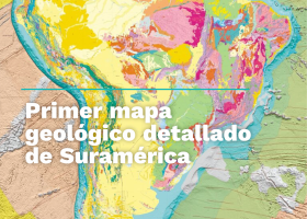 Primer mapa geológico detallado de Suramérica